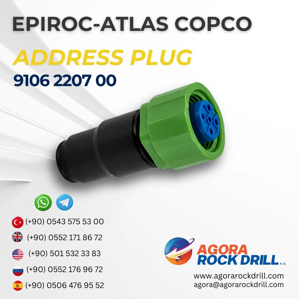 Epiroc – Atlas Copco - Address Plug - 9106220700