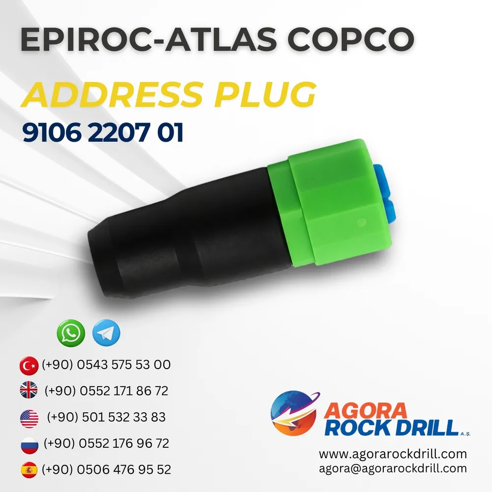 Epiroc – Atlas Copco - Address Plug - 9106220701