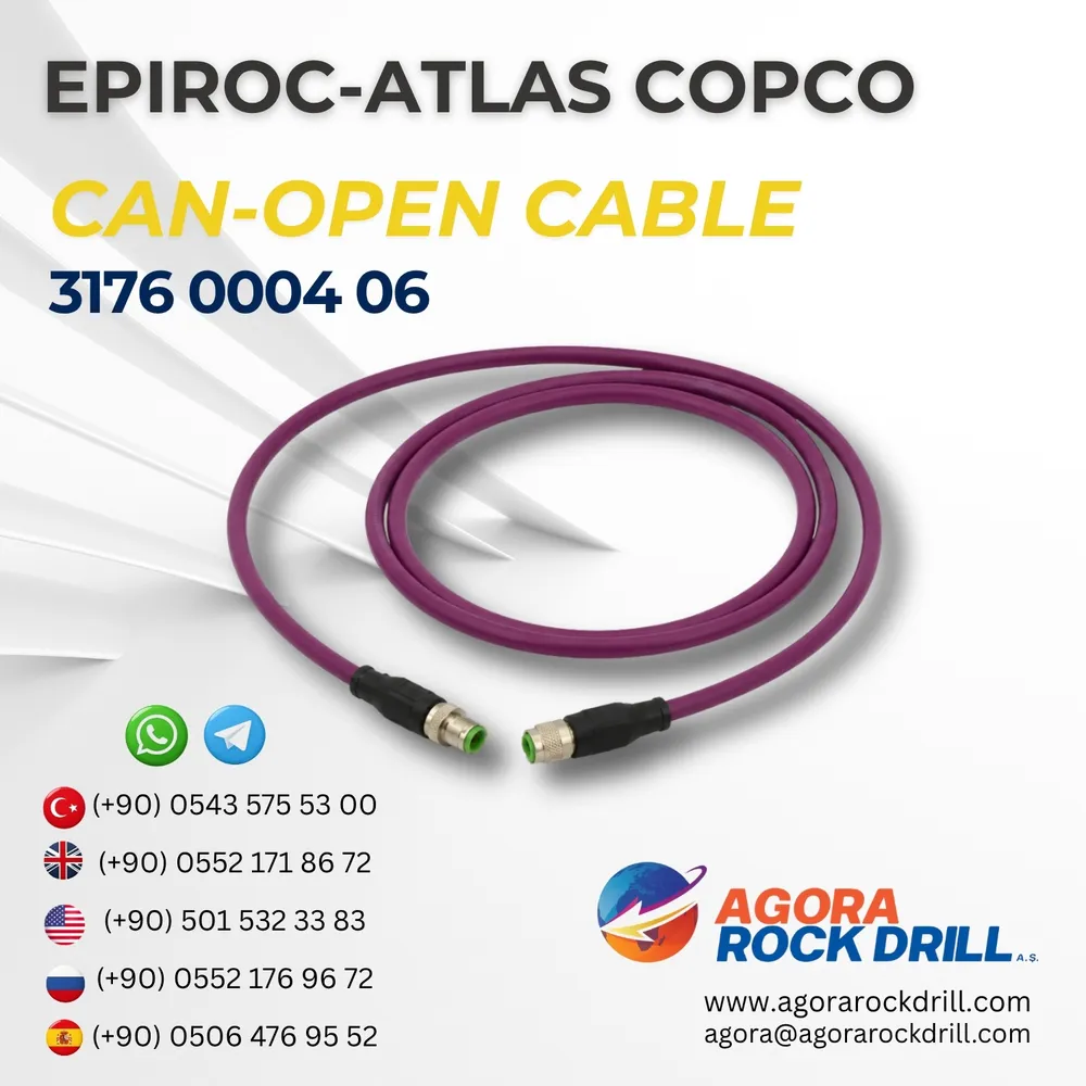 Epiroc – Atlas Copco - Can-Open Cable - 3176000406