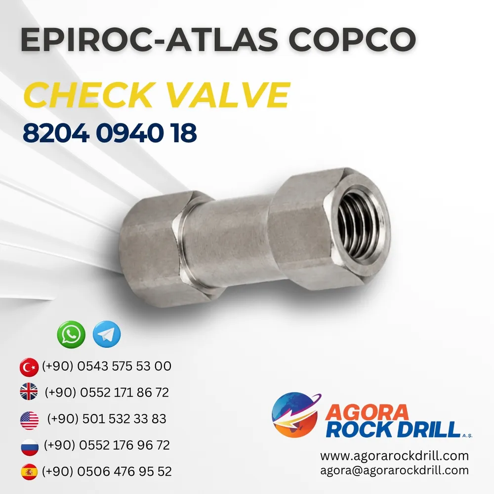 Epiroc – Atlas Copco - Check Valve - 8204094018