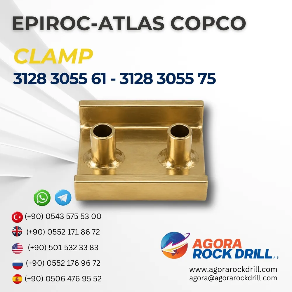 Epiroc – Atlas Copco - Clamp - 3128 3055 61 - 3128 3055 75 - 31283055613128305575