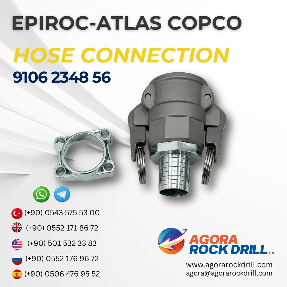 Epiroc – Atlas Copco - Hose Connection – 9106234856
