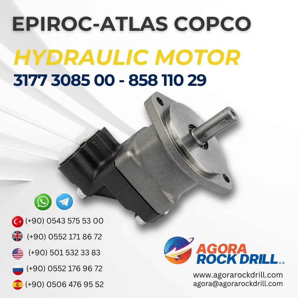 Epiroc – Atlas Copco - Hydraulic Motor - 3177 3085 00 - 858 110 29 - 317730850085811029