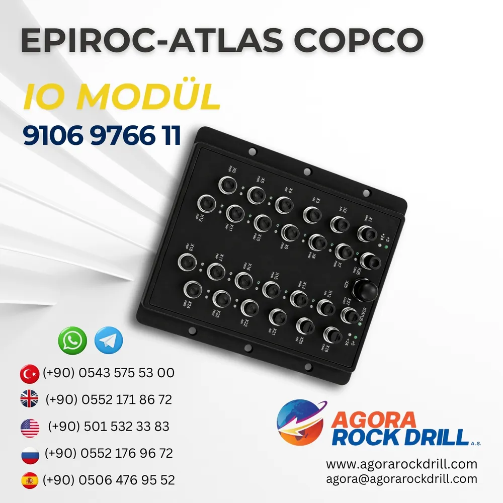 Epiroc – Atlas Copco - IO Modül - 9106976611