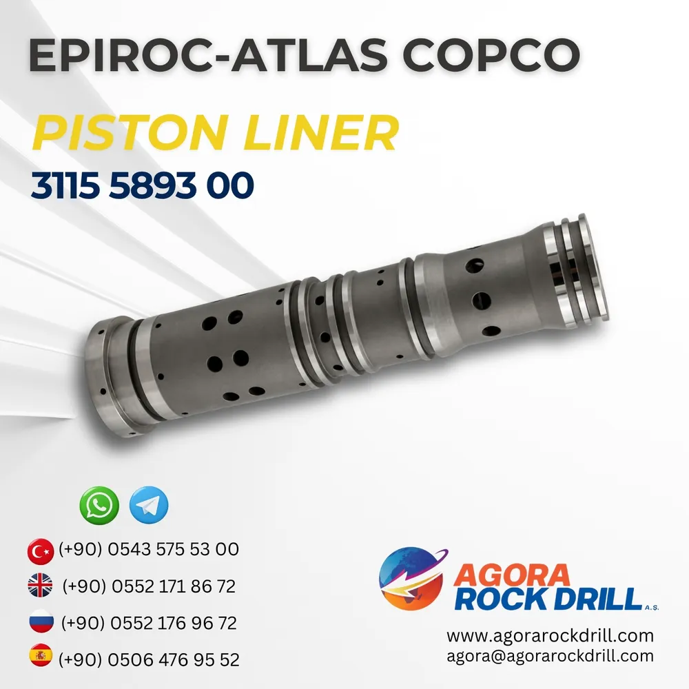 Epiroc – Atlas Copco - Piston Liner - 3115589300