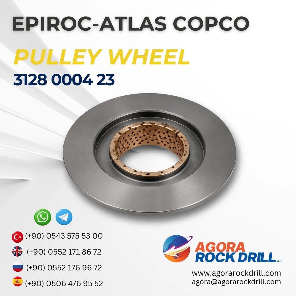 Epiroc – Atlas Copco - Pulley Wheel - 3128000423