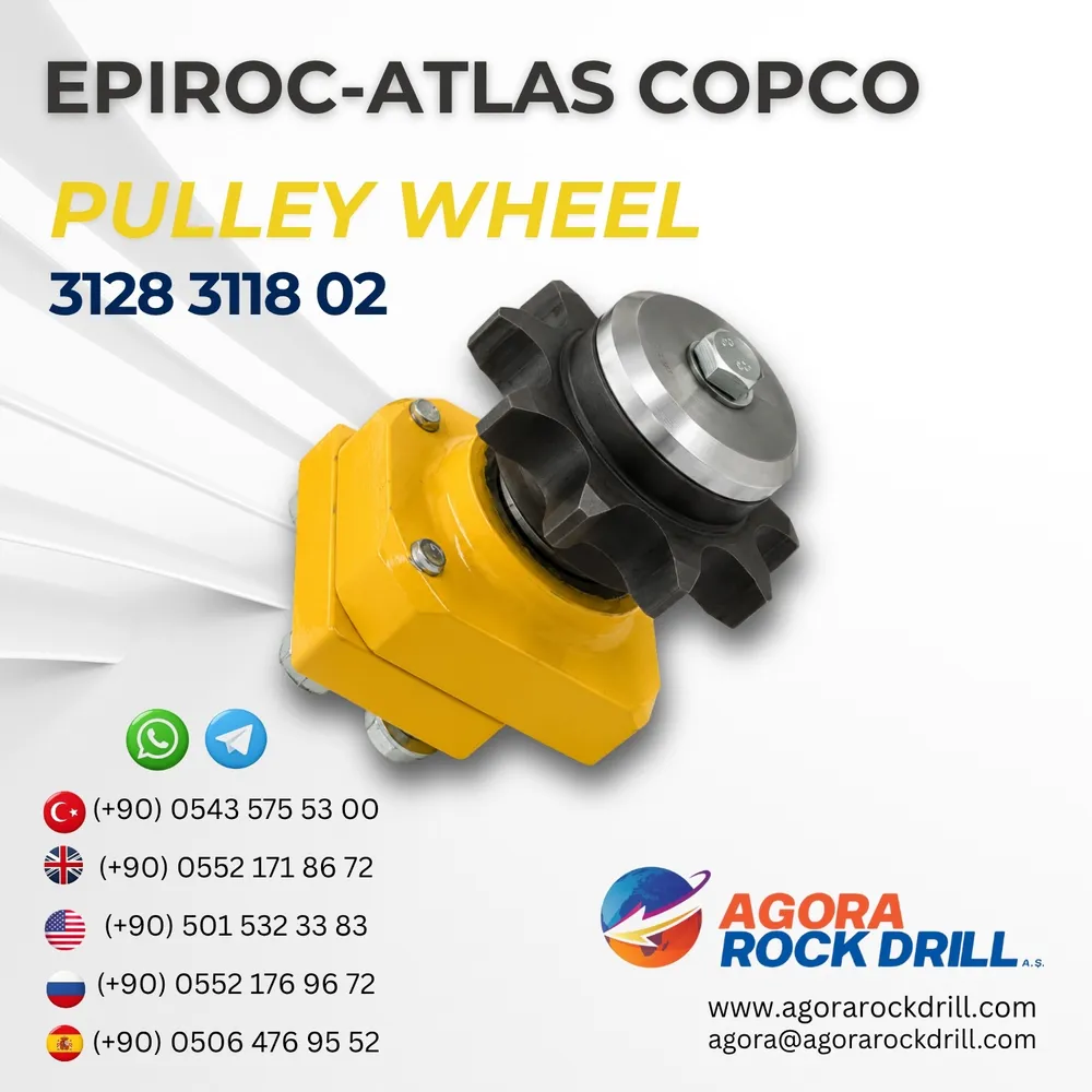 Epiroc – Atlas Copco - Pulley Wheel - 3128311802