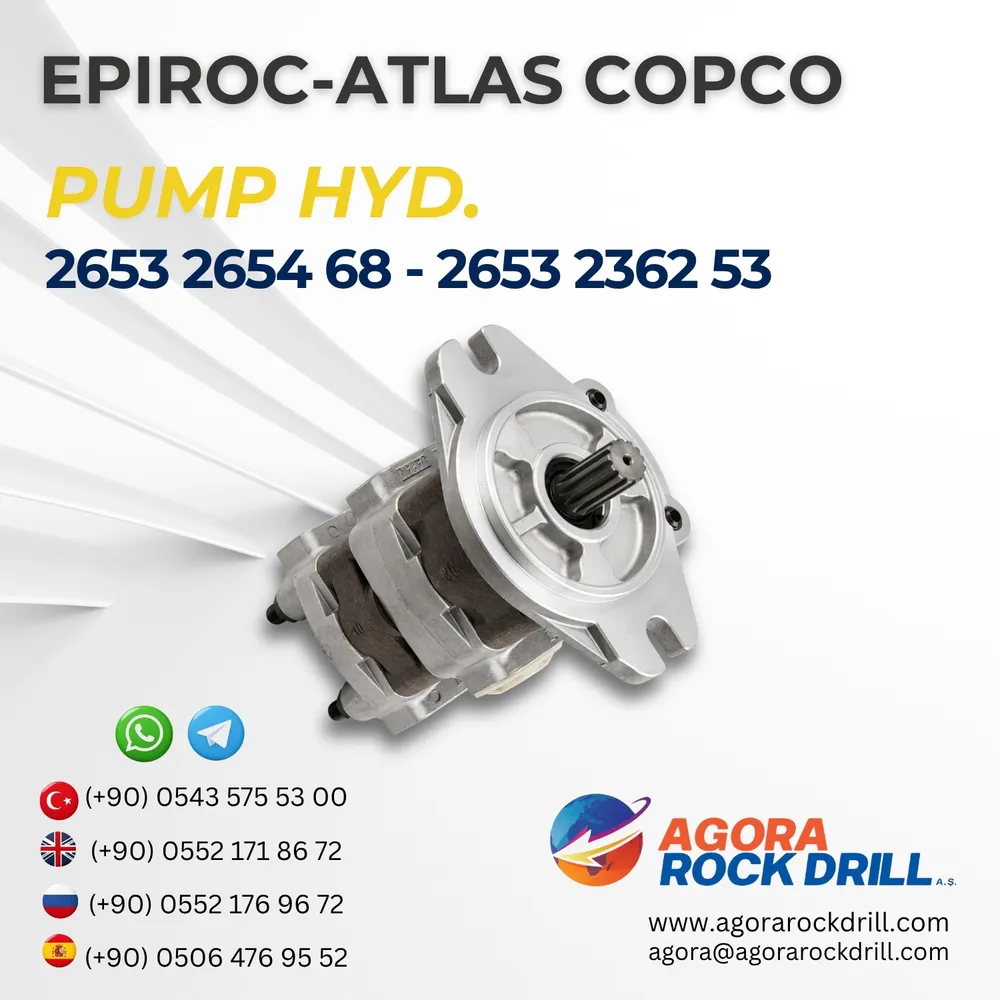 Epiroc - Atlas Copco - Pump Hyd - 2653 2654 68 - 2653 2362 53 - 26532654682653236253