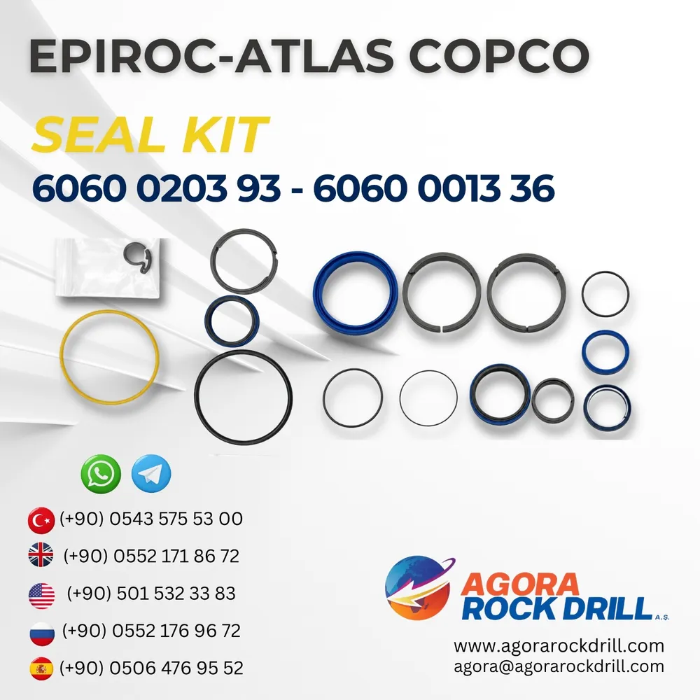 Epiroc - Atlas Copco - Seal Kit - 6060 0203 93 - 6060 0013 36 – 60600203936060001336