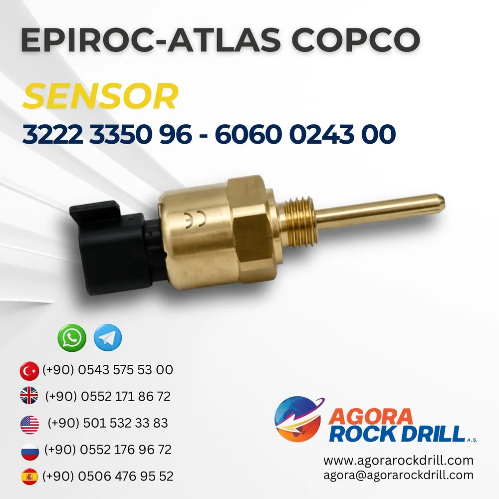 Epiroc – Atlas Copco - Sensor - 3222 3350 96 - 6060 0243 00 - 32223350966060024300