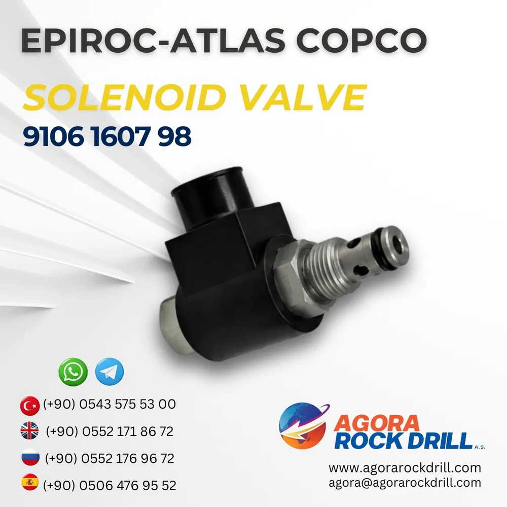 Epiroc – Atlas Copco - Solenoid Valve - 9106160798