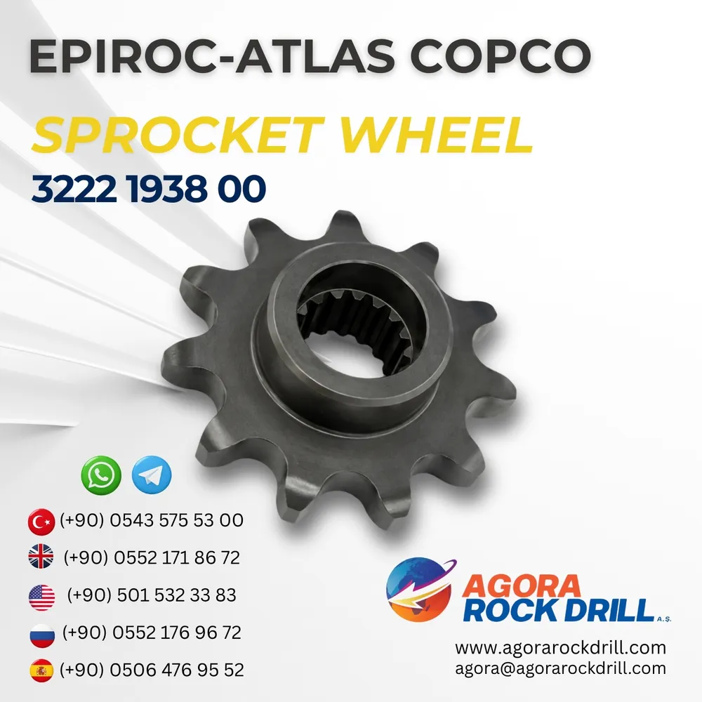 Epiroc – Atlas Copco - Sprocket Wheel - 3222193800