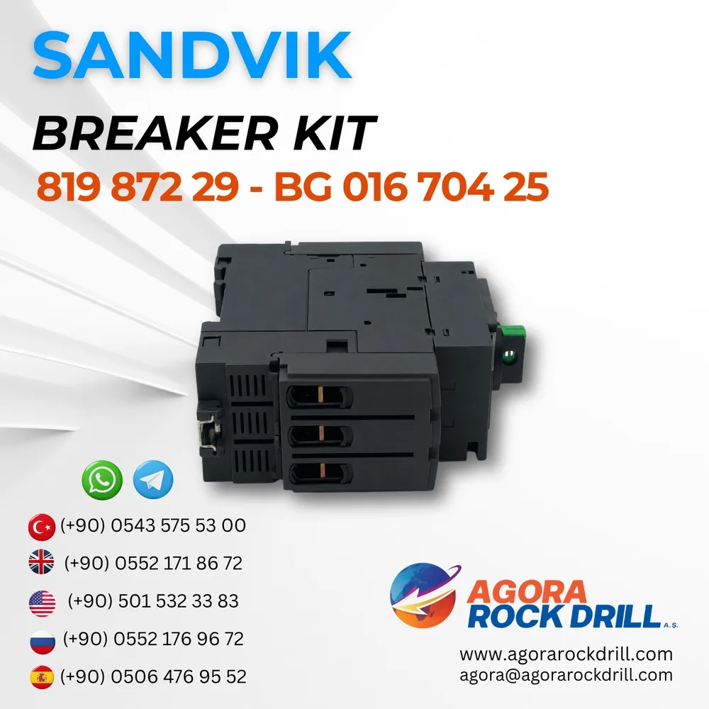 Sandvik - Breaker Kit - 819 872 29 - BG 016 704 25 - 81987229BG01670425