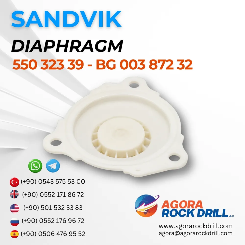 Sandvik - Diaphragm - 550 323 39 - BG 003 872 32 - 55032339BG00387232