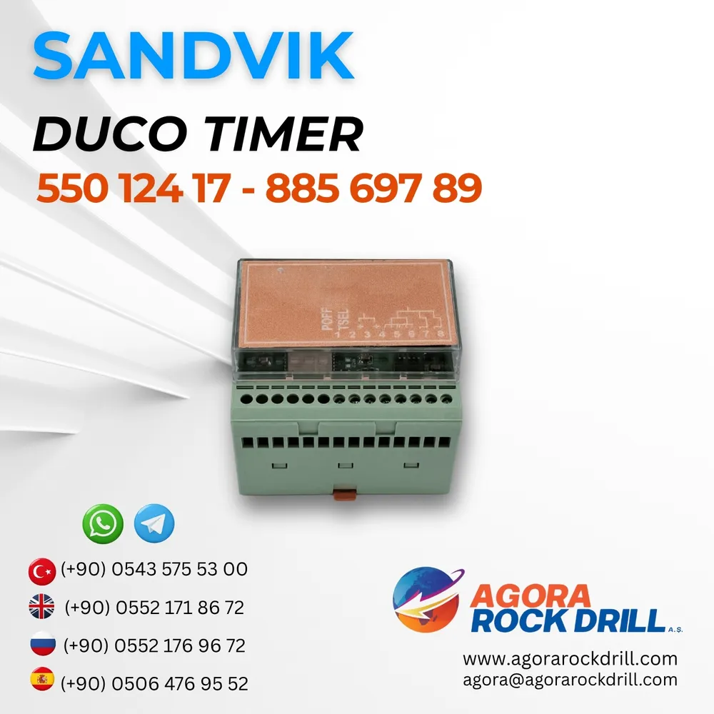 Sandvik - Duco Timer - 550 124 17 - 885 697 89 – 5501241788569789