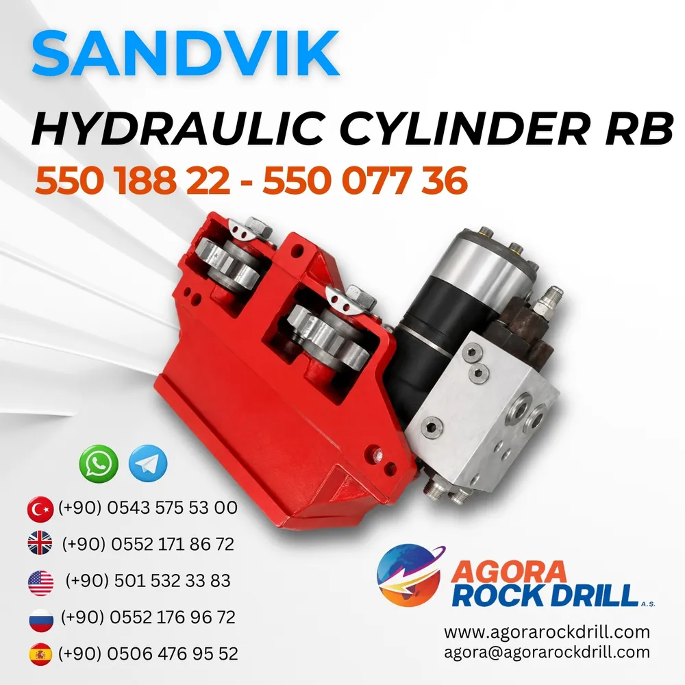 Sandvik - Hydraulic Cylinder Rb - 550 188 22 - 550 077 36 – 5501882255007736