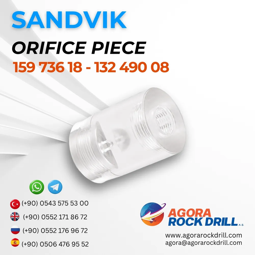 Sandvik - Orifice Piece - 159 736 18 - 132 490 08 – 1597361813249008