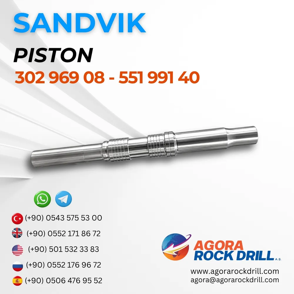Sandvik - Piston - 302 969 08 - 551 991 40 - 3029690855199140