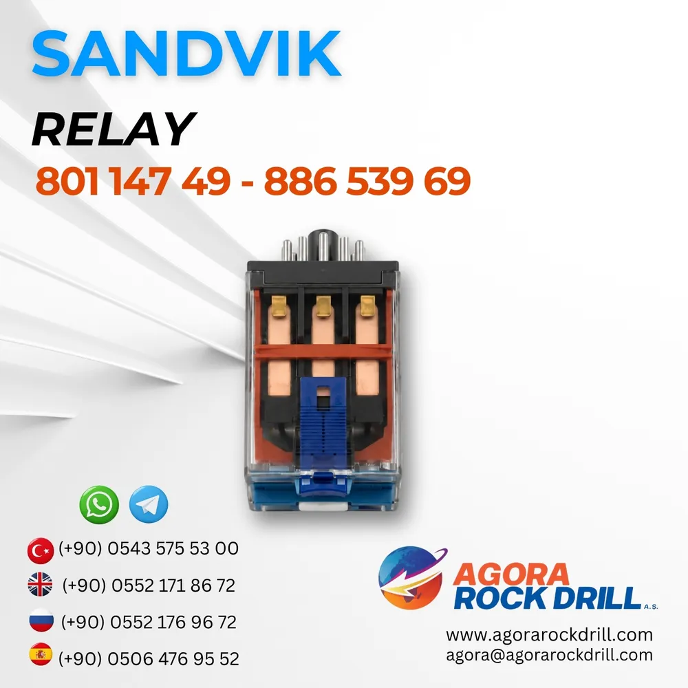 Sandvik - Relay - 801 147 49 - 886 539 69 - 8011474988653969
