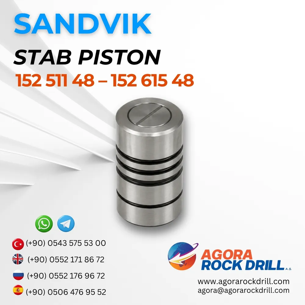 Sandvik - Stab Piston - 152 511 48 - 152 615 48 – 1525114815261548